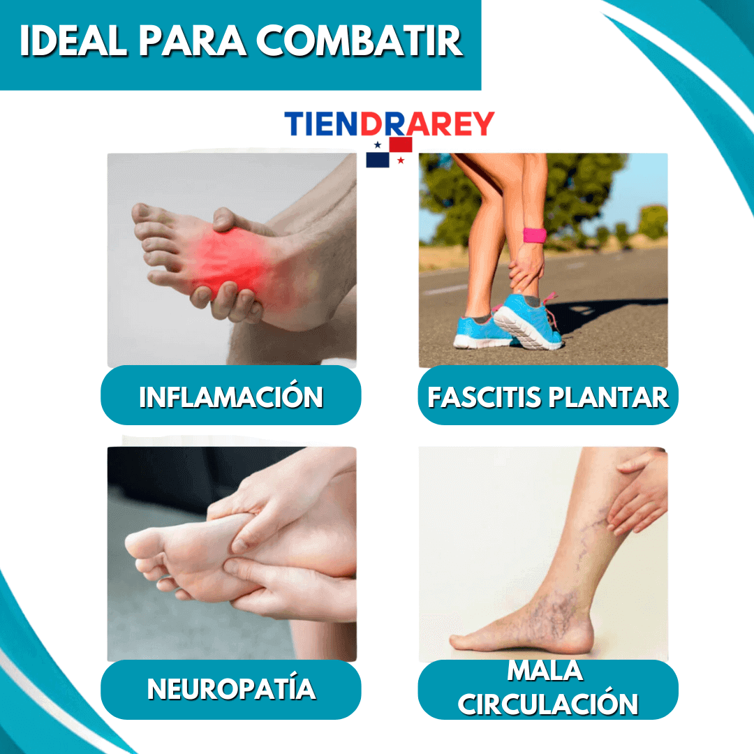 Masajeador de Pies EMS TiendrareyFit® + Calcetines Anti varices (GRATIS)